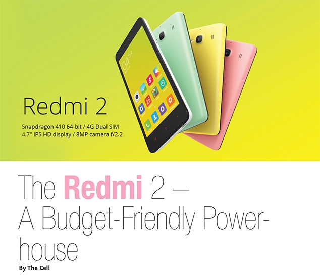 The Redmi 2 – A Budget-Friendly Powerhouse – Dazzle Magazine St. Lucia