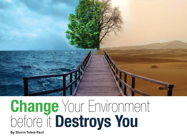 Change Your Environment before it Destroys You – Dazzle Magazine St. Lucia